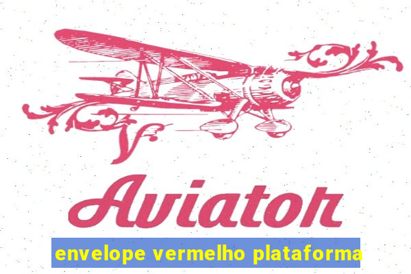 envelope vermelho plataforma